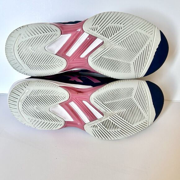 ASICS Womens Solution Speed FF 2 Tennis Shoes 1042A136 Size 7.5 Blue Pink - Picture 11 of 11